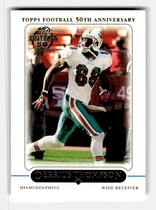 2005 Topps Base Set #27 Derrius Thompson