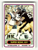 1980 Topps Base Set #494 Super Bowl XIV