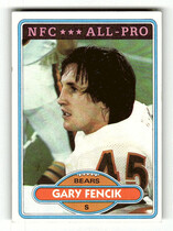 1980 Topps Base Set #380 Gary Fencik