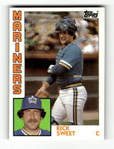 1984 Topps Base Set #211 Rick Sweet