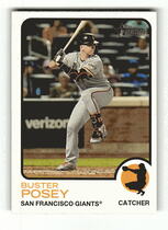 2022 Topps Heritage #13 Buster Posey