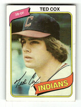 1980 Topps Base Set #252 Ted Cox