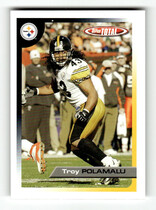 2005 Topps Total #104 Troy Polamalu