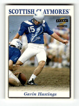 1996 Score WLAF #22 Gavin Hastings