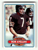 1980 Topps Base Set #82 Bob Avellini