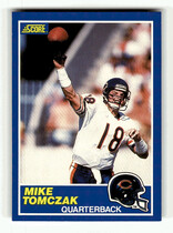 1989 Score Base Set #40 Mike Tomczak