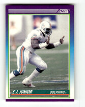 1990 Score Base Set #494 E.J. Junior