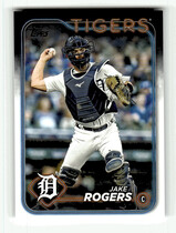 2024 Topps Base Set #302 Jake Rogers