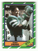 1986 Topps Base Set #97 Tony Paige