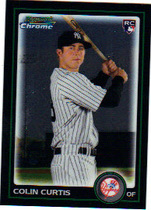 2010 Bowman Chrome Draft #BDP6 Colin Curtis