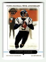 2005 Topps Base Set #23 Drew Brees