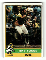 1976 Topps Base Set #554 Ray Fosse