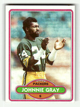 1980 Topps Base Set #163 Johnnie Gray