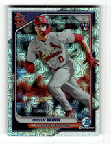 2024 Bowman Chrome Mega Box (Mojo Refractor) #2 Masyn Winn