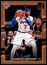 2017 Donruss Base Set #96 Carmelo Anthony