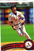 2011 Topps Base Set Series 1 #43 Brendan Ryan