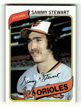 1980 Topps Base Set #119 Sammy Stewart