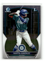 2023 Bowman Chrome Prospects #BCP-28 Martin Gonzalez