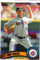 2011 Topps Base Set Series 1 #147 Jon Niese