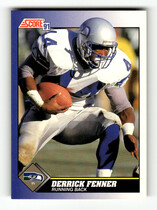 1991 Score Base Set #18 Derrick Fenner