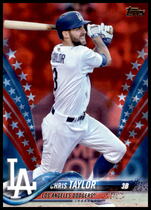 2018 Topps Independence Day Series 2 #369 Chris Taylor