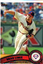 2011 Topps Base Set Series 1 #242 Brad Lidge