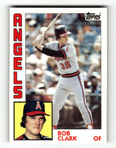 1984 Topps Base Set #626 Bob Clark