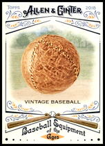 2018 Topps Allen & Ginter Baseball Equipment of the Ages #BEA-11 Vintage Baseball