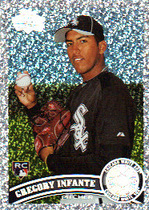 2011 Topps Diamond Anniversary Platinum Series 1 #223 Gregory Infante