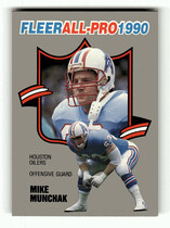 1990 Fleer All-Pros #9 Mike Munchak