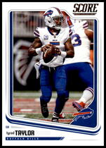 2018 Score Base Set #33 Tyrod Taylor