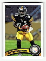 2011 Topps Base Set #9 Antonio Brown