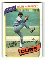 1980 Topps Base Set #472 Willie Hernandez