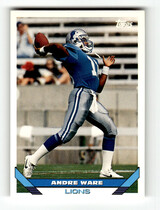 1993 Topps Base Set #656 Andre Ware