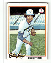 1978 Topps Base Set #144 Jesse Jefferson