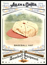 2018 Topps Allen & Ginter Baseball Equipment of the Ages #BEA-24 Baseball Hat