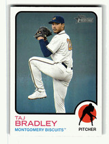 2022 Topps Heritage Minor League #124 Taj Bradley