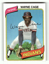 1980 Topps Base Set #208 Wayne Cage