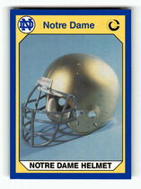 1990 Collegiate Collection Notre Dame 200 #11 Notre Dame Helmet