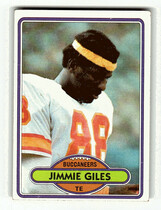 1980 Topps Base Set #131 Jimmie Giles