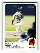 2022 Topps Heritage #3 Freddy Peralta