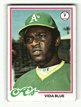 1978 Topps Base Set #680 Vida Blue