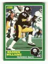 1989 Score Base Set #226 Warren Williams