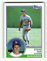 1983 Topps Base Set #245 Steve Sax