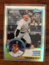 2018 Topps Chrome 1983 Topps Refractor #83T-1 Aaron Judge