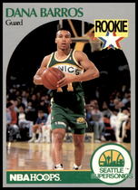 1990 NBA Hoops Hoops #274 Dana Barros