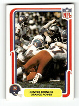 1980 Fleer Team Action #16 Broncos