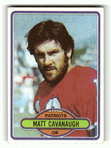 1980 Topps Base Set #99 Matt Cavanaugh