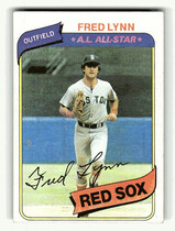 1980 Topps Base Set #110 Fred Lynn