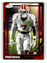 2026 SAGE Red #51 Khalil Barnes